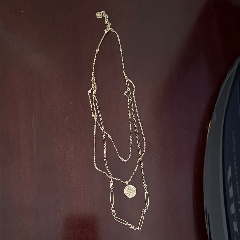 Kendra Scott Gold Layered Necklace